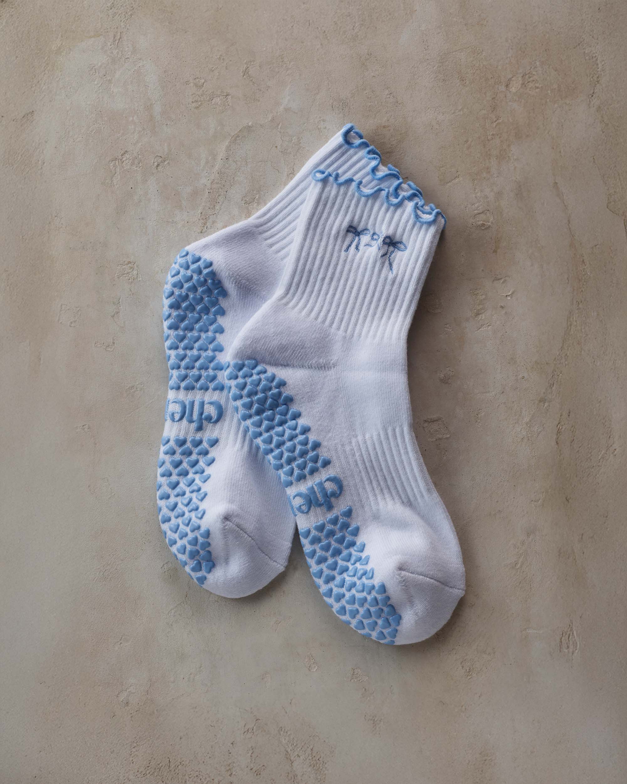 Pilates grip socks | the petit bow